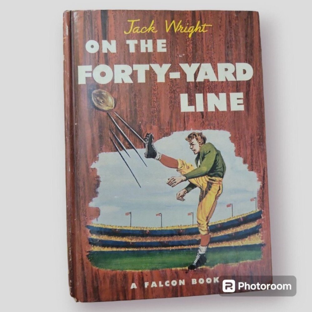 Vintage "Jack Wright On The Forty- Yard Line"